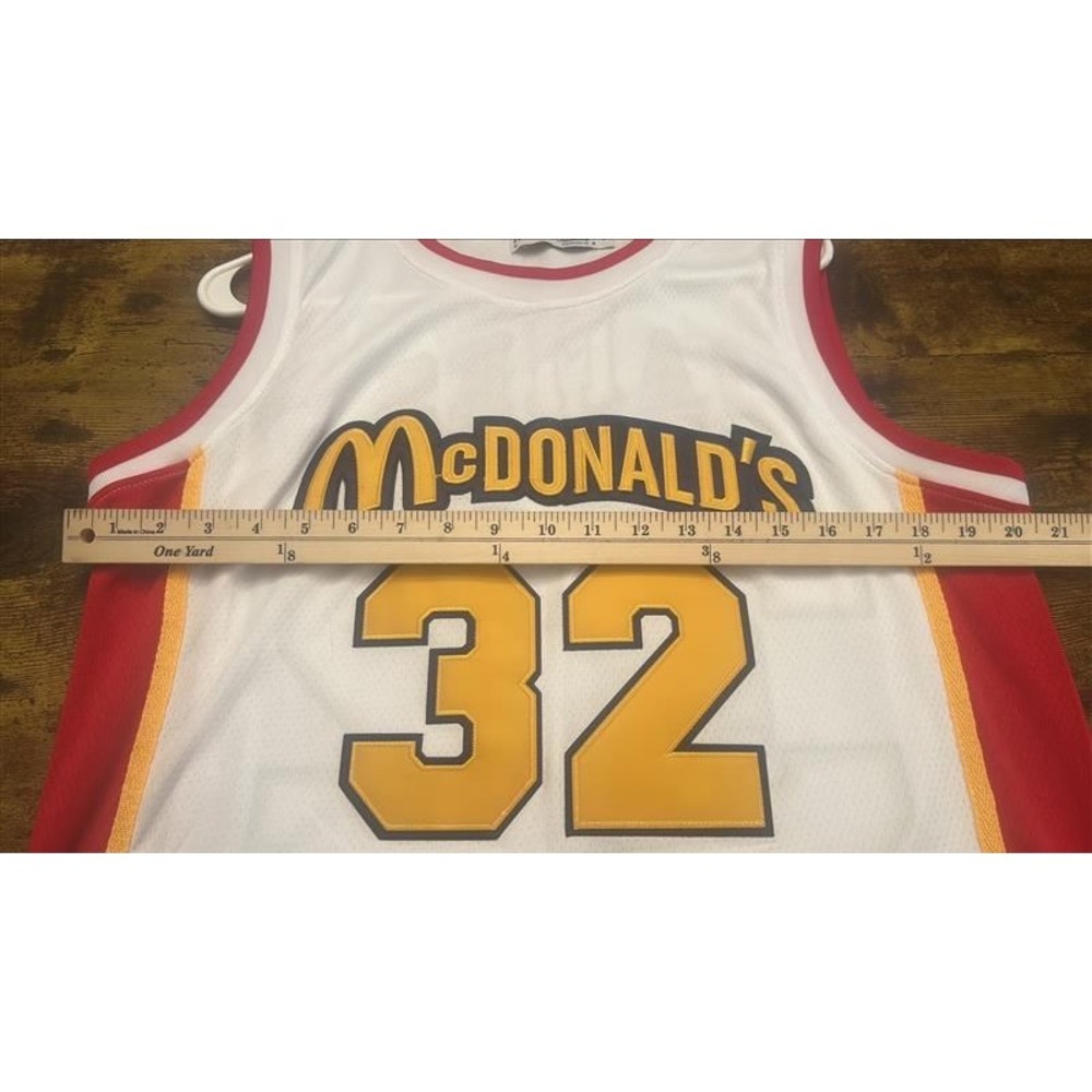 Headgear Classics LeBron James 32 McDonalds All American Jersey White Mens M - Picture 5 of 7